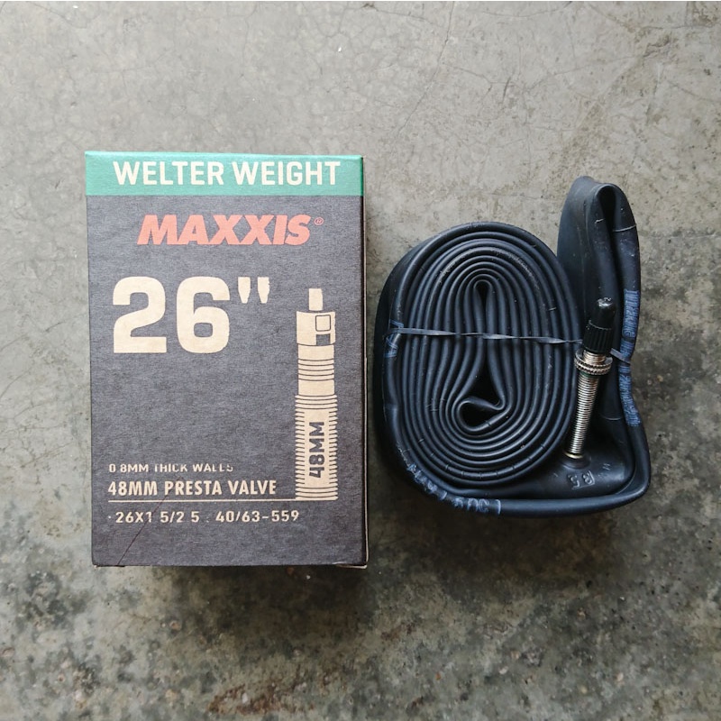 Ban Dalam Maxxis Sepeda 26 x 1.5/2.5 FV48 Pentil Presta