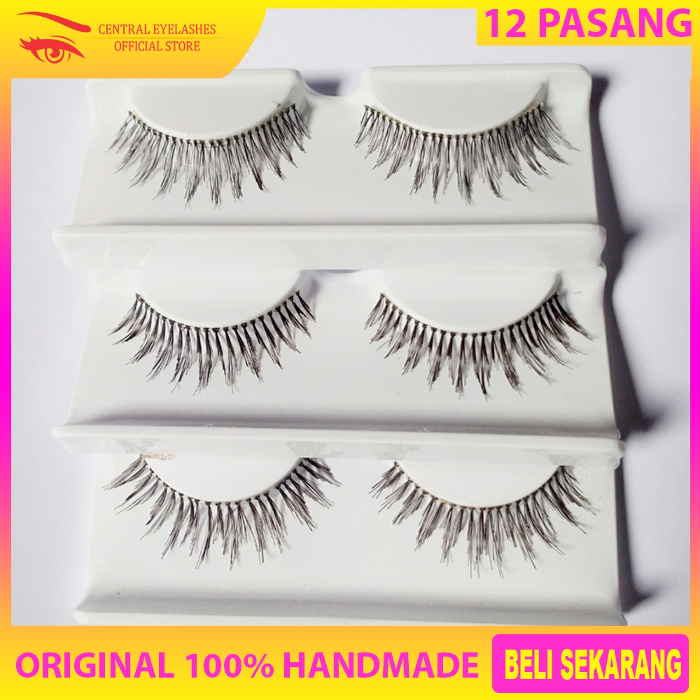 Bulu Mata Palsu Natural - Lusinan Eyelash Extension murah eyelashes premium