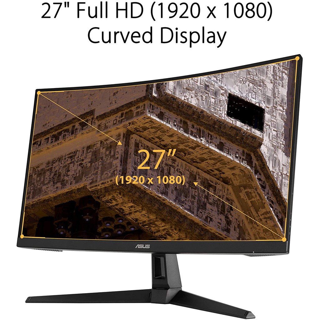 Asus TUF VG27VH1B 27 inch 165Hz Full HD Adaptive Sync Gaming Monitor