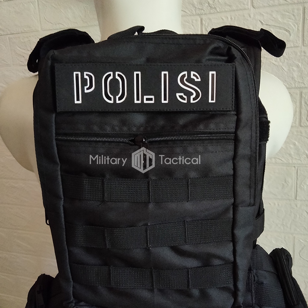 Patch Polisi | Patch Brimob | Patch Gegana | Patch Bodyvest | Patch Body Vest | Patch Cutting Laser | Siap Tempel Untuk Rompi Bodyvest