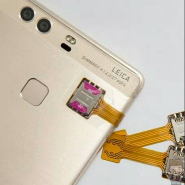 Converter Hybrid Sim Slot (Dual Sim + SD card)