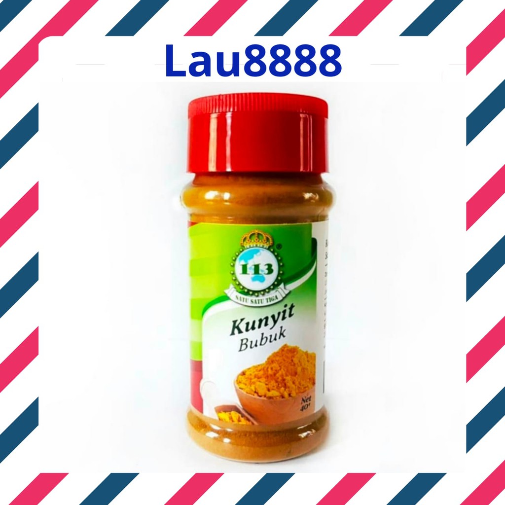 

113 "satu satu Tiga" Kunyit Bubuk / Turmeric Powder Instant 45g