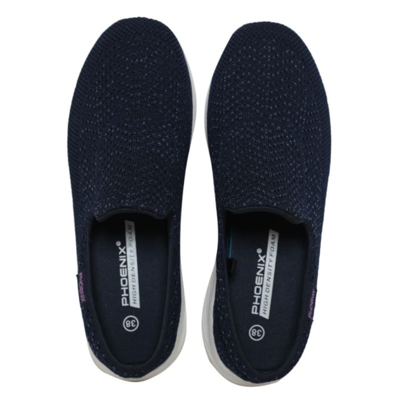Phoenix Freda Sepatu Slip On Wanita 38 Navy
