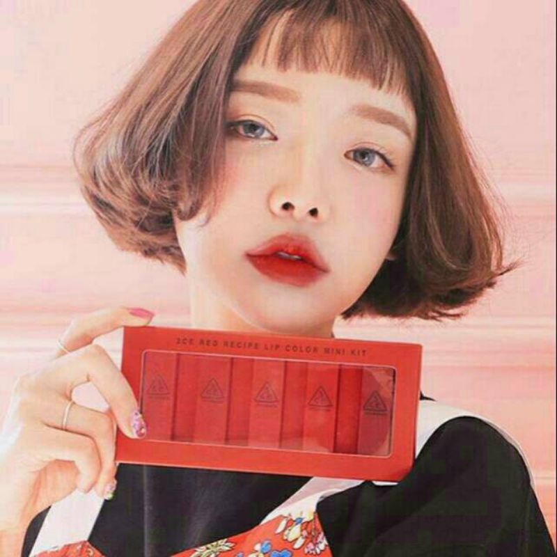 PER BOX 3CE MOOD RECIPE LIP COLOR KIT ISI 5 PCS