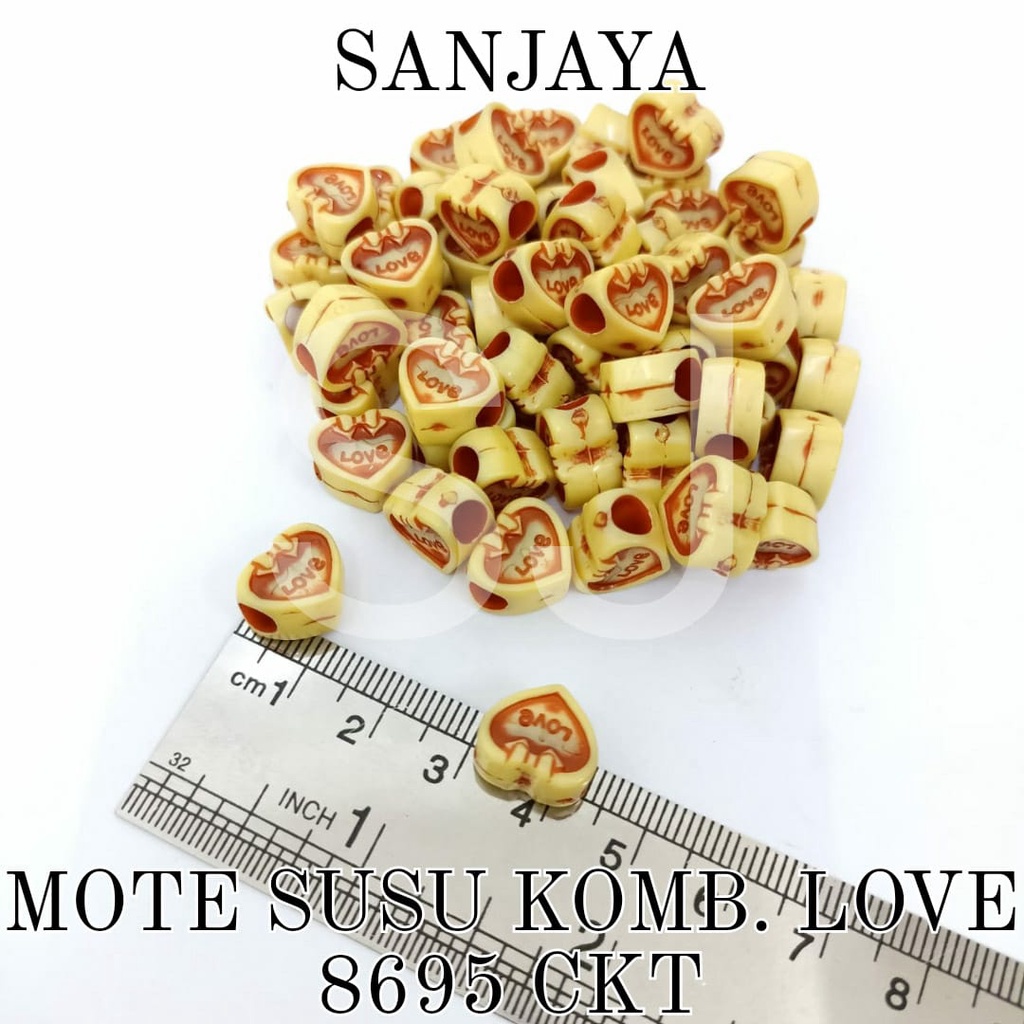 MANIK SUSU / MOTE SUSU / MANIK COKLAT / MANIK LOVE/ MANIK COKLAT LOVE/ MOTE SUSU KOMB. LOVE 8695 CKT