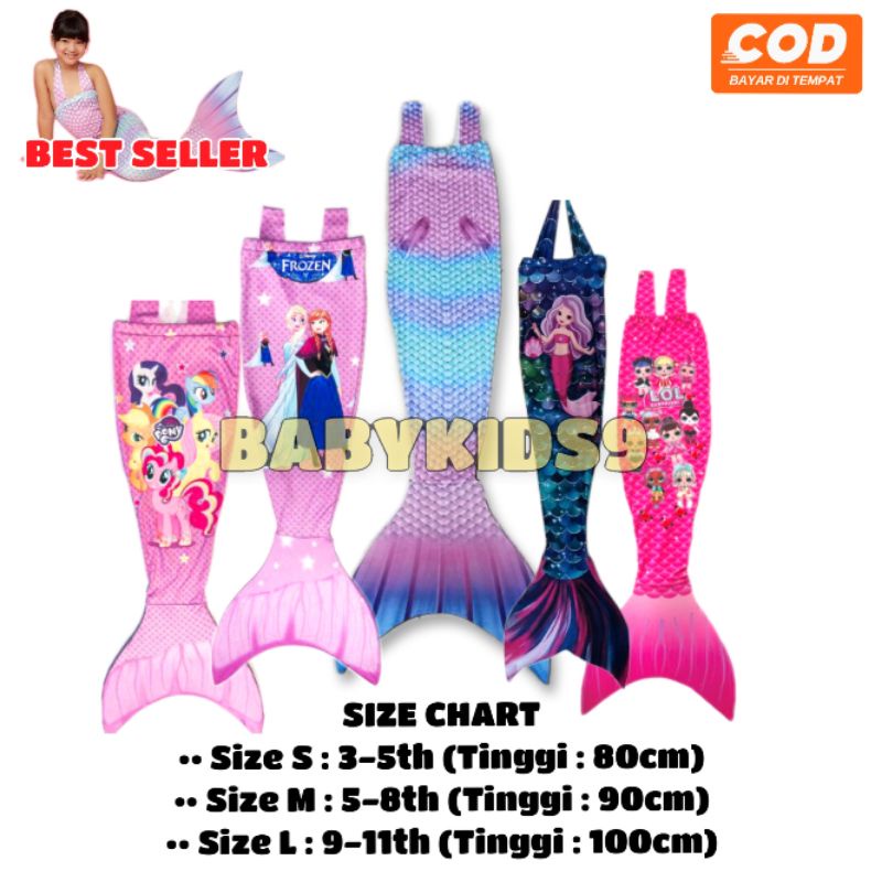 mermaid baju mermaid kostum mermaid baju duyung baju putri duyung kostum putri duyung baju renang mermaid baju renang putri duyung mermaid anak putri duyung