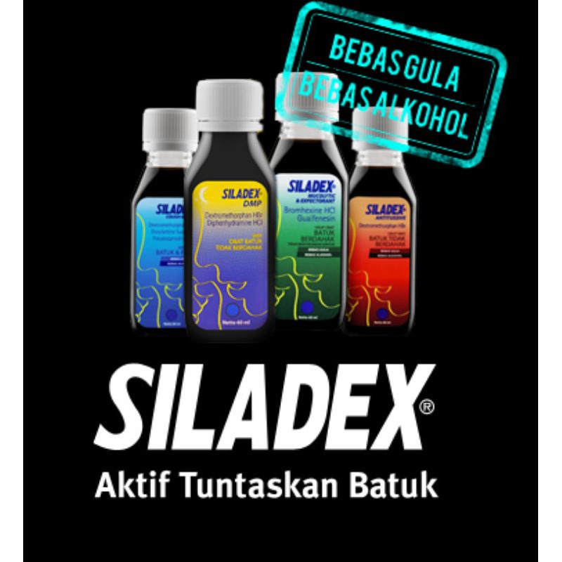 SILADEX / OBAT BATUK KERING / BATUK BERDAHAK / BATUK FLU BATUK PILEK