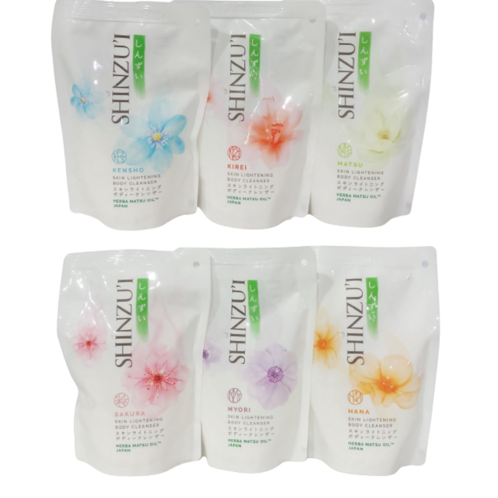 SHINZUI BODY WASH 200ML/400ML/ centraltrenggalak