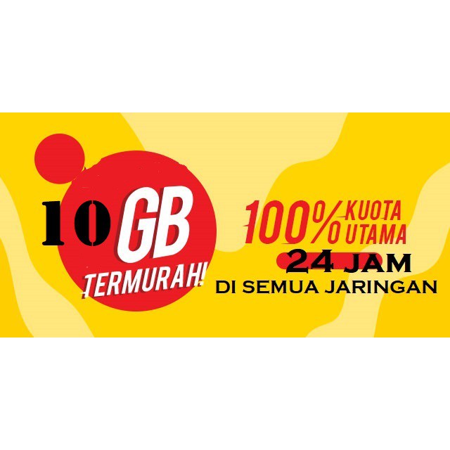 Kartu Perdana Paket data Freedom 10Gb full 100% kuota utama Indosat Im3