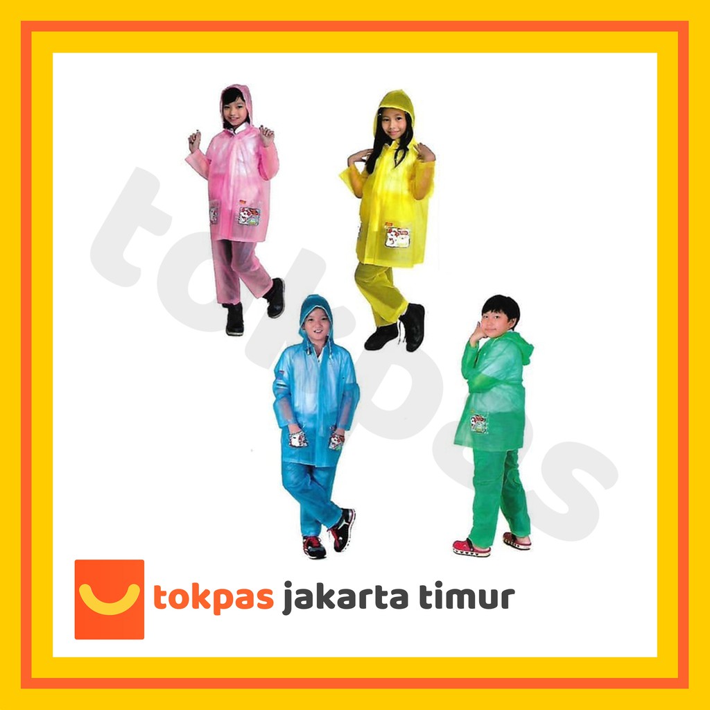 Jas hujan anak Elmondo 602