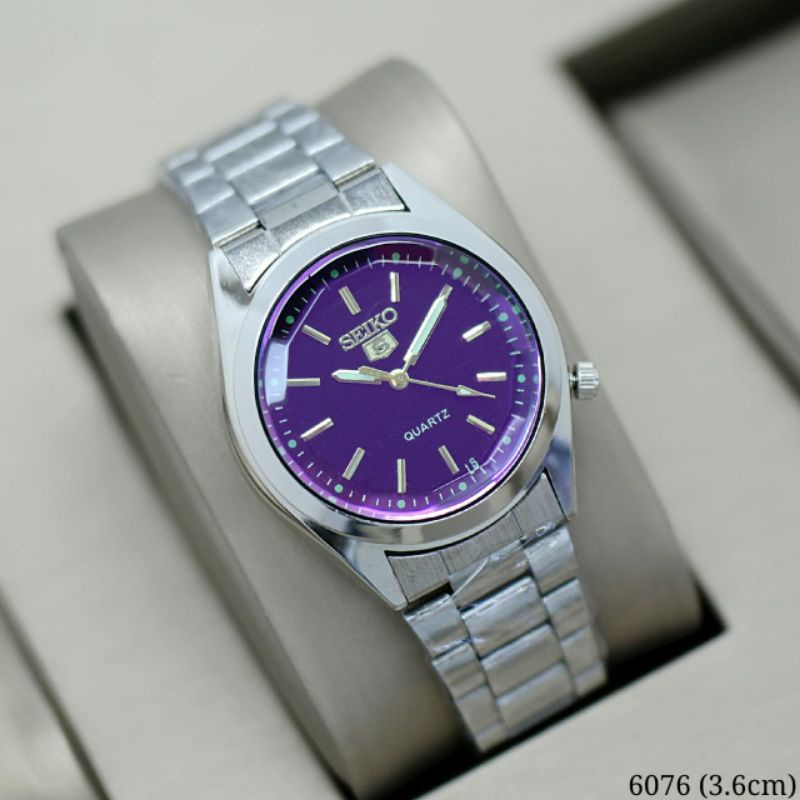 SEIKO Jam Tangan Wanita Analog Stainless Steel Strap 36mm