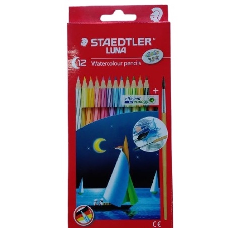 

Staedtler Luna Watercolour Pencil 12 / Pensil Warna