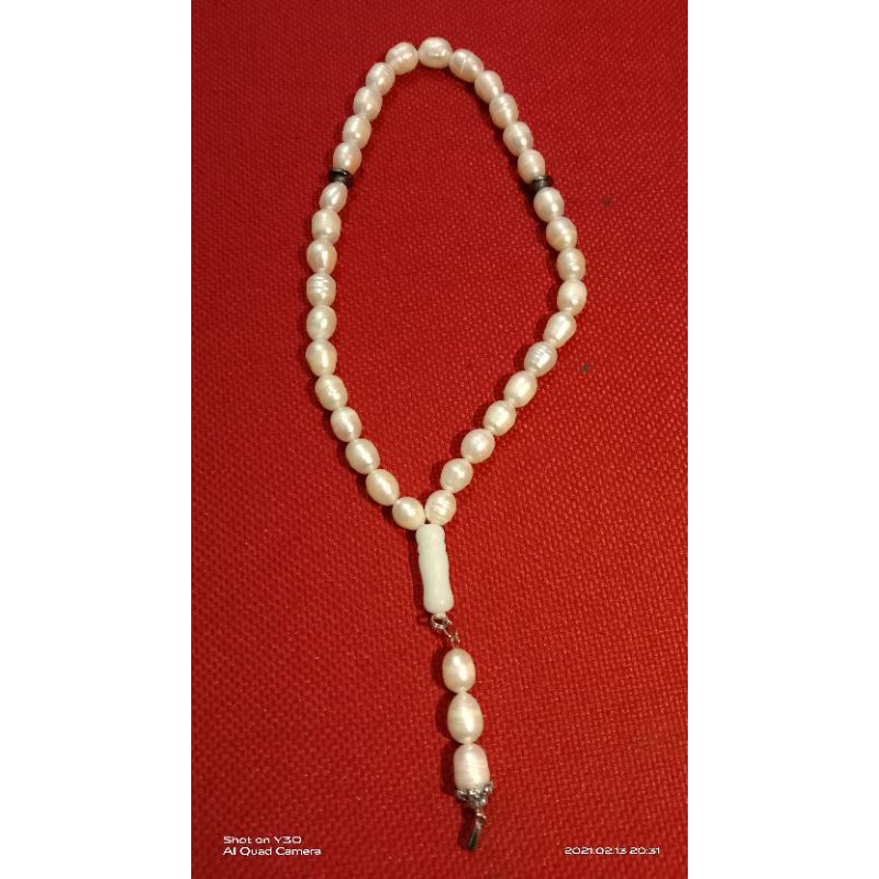 Tasbih Mutiara air tawar original