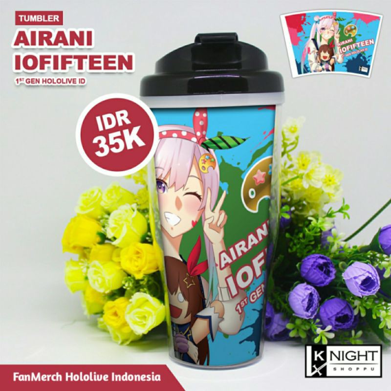 Tumbler Hololive Indonesia Airani iofifteen