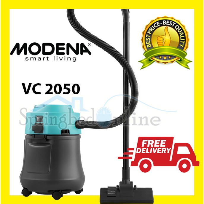 VACUM MODENA PURO Vacuum Cleaner Wet &amp; Dry VC 2050 VAKUM Basah Dan Kering