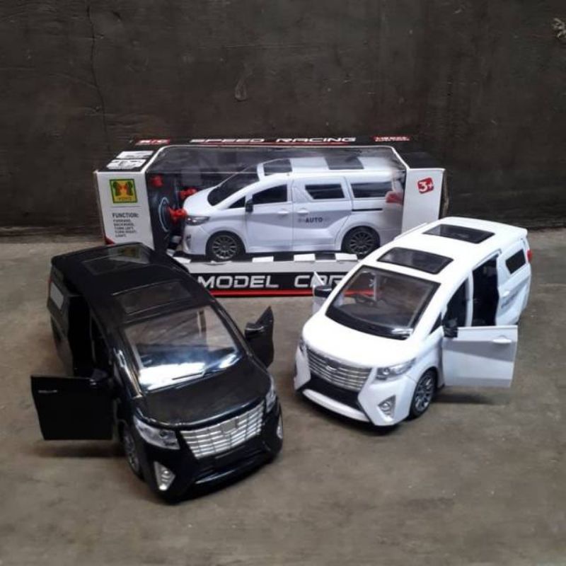 RC Alpard charger Mainan mobil remot control Alpard batre cas