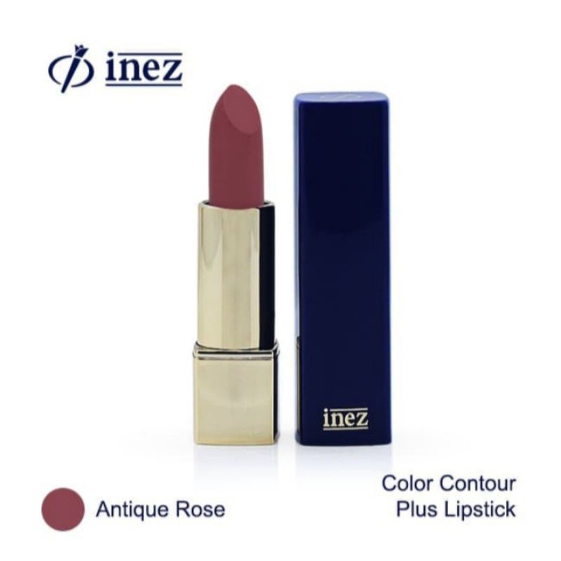 Inez Contour Plus Lipstick Antique Rose 28 Shopee Indonesia Lipstik inez colour contour plus