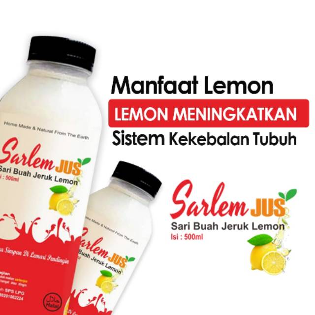 

Sarlem Jus sari buah jus lemon