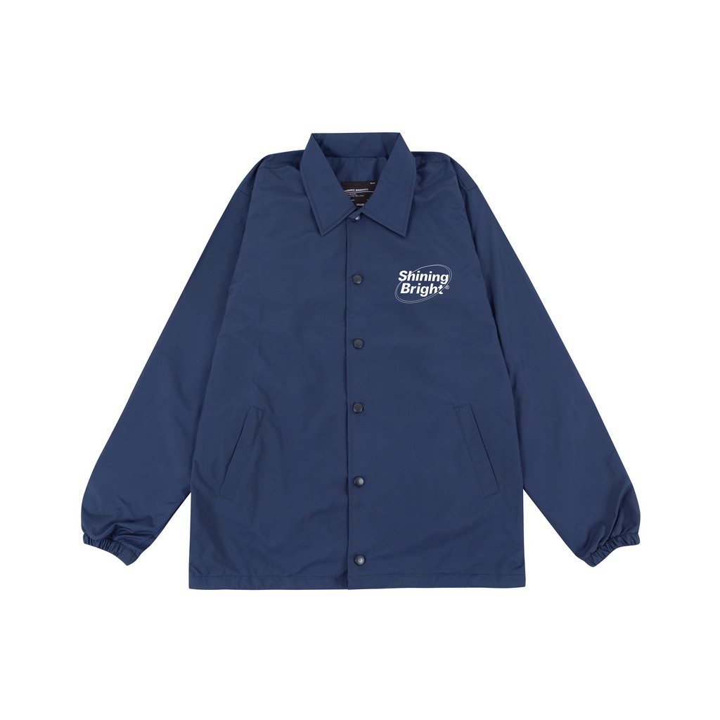 Shining Bright Pierre Coach Jacket - Navy