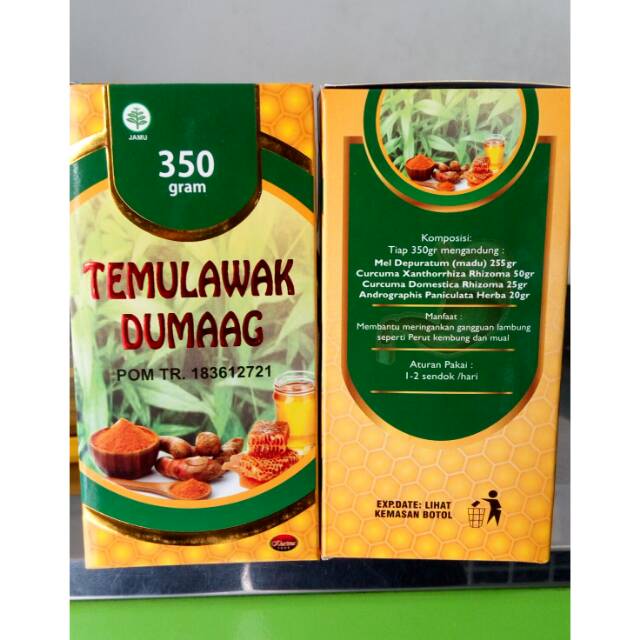 

Temulawak DUMAAG Madu Maag Trmulawak 350gr