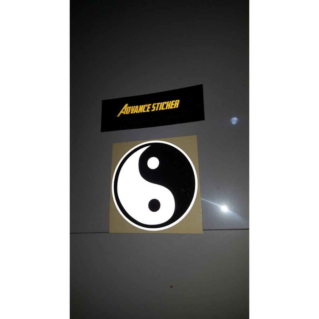 Promo sticker mobil yin yang Elegan