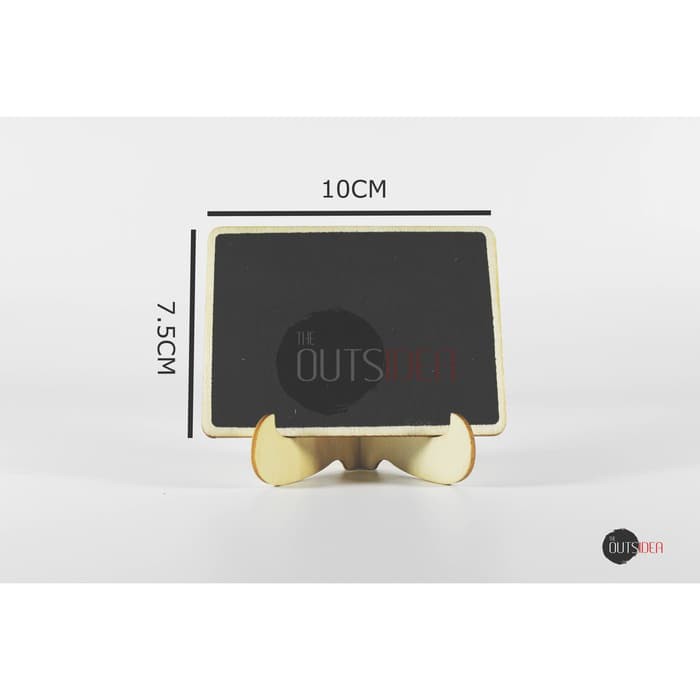 

READY MINI CHALKBOARD PAPAN TULIS KAPUR KECIL UNIK DEKORASI TANAMAN DESIGN
