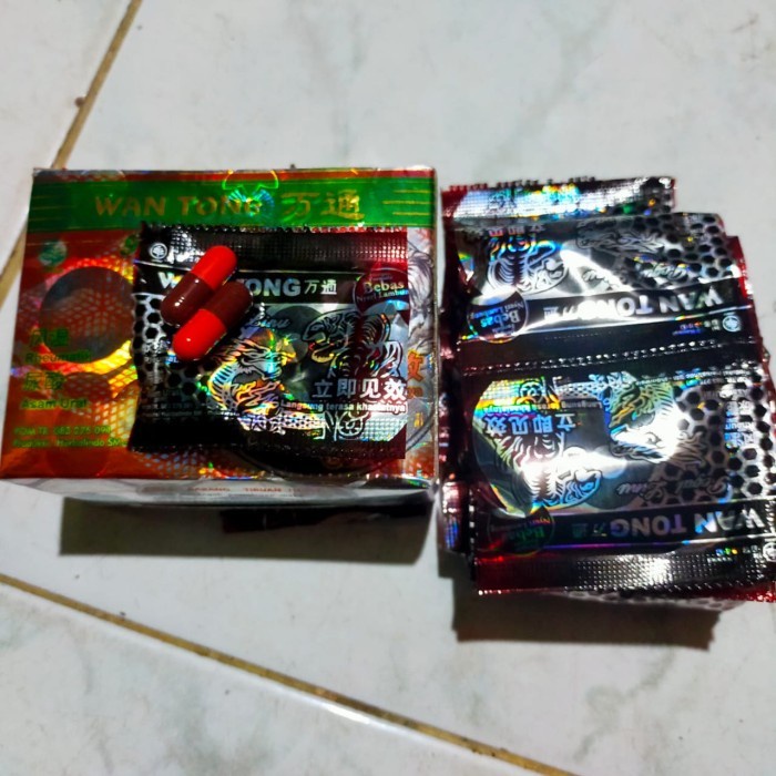 Ready Stock wantong kapsul box herbal asli obat pegel linu asam urat pegel pegel Jamu Herbal Termura