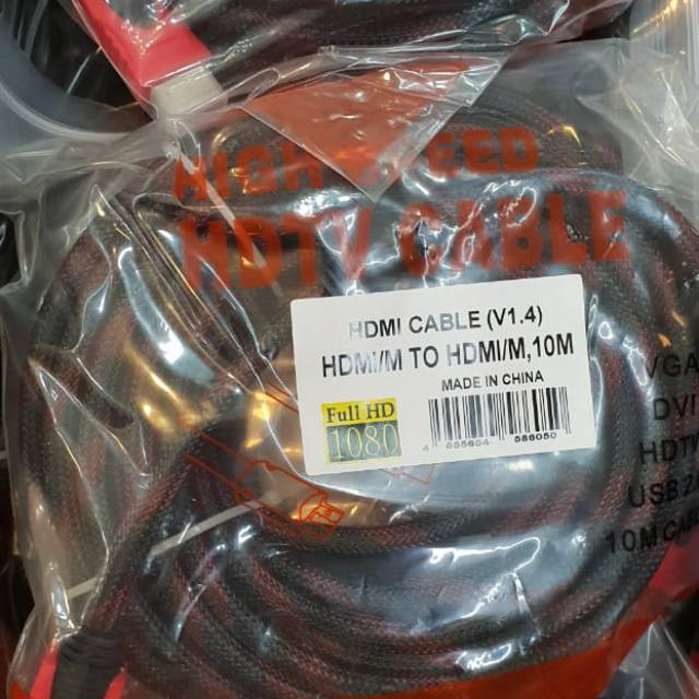 Cable HDMI 10meter hdmi to hdmi full hd