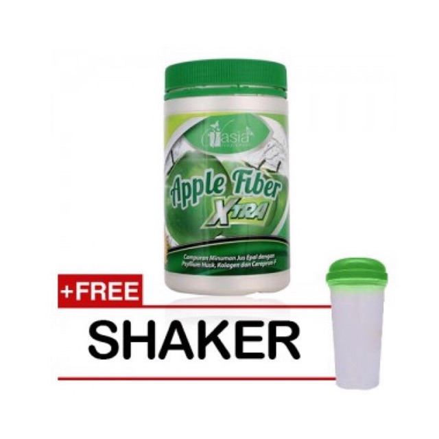 Produk Harga Murah Vasia Apple Fiber Extra Free Shaker Harga Murah