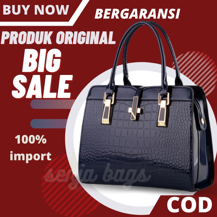 Sn10029 Tas Kerja Wanita Elegan Ibu Buat Kondangan Slempang Import Batam Branded Terbaru Selempang
