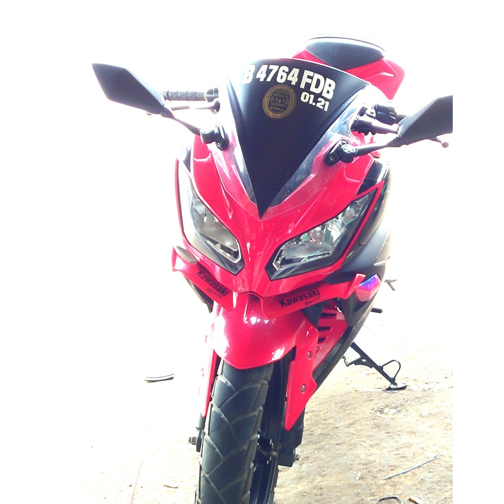 WINGLET NINJA 250 F1 - WINGLET NINJA 250 KARBU winglet variasi kawasaki ninja 250