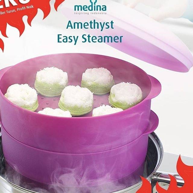 Amethyst easy steamer kukusan dusdusan medina