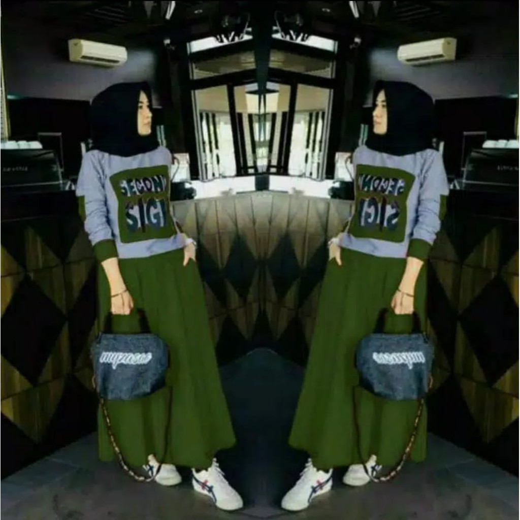 SETELAN SIGN SECOND ROK WANITA / FASHION WANITA / SETELAN WANITA MUSLIM