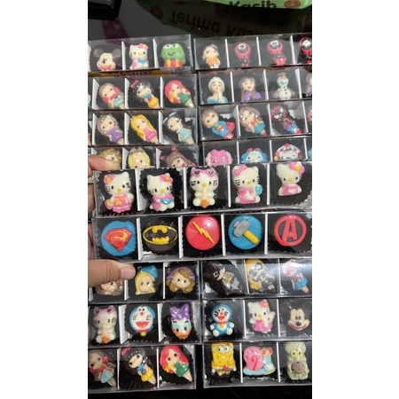 

Coklat batang karakter cowo/cewe
