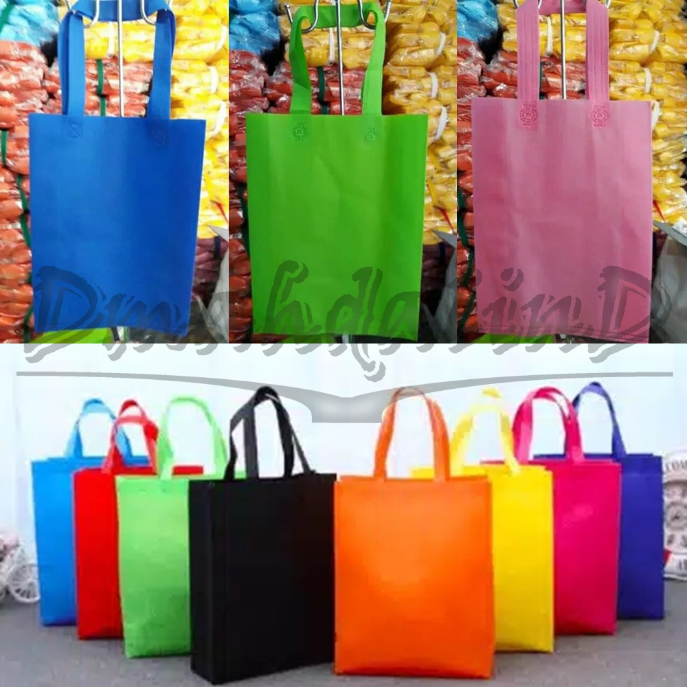 

PROMO Goodie Bag 30x40 Tas Spunbond Pernikahan Seminar Wisuda Kantong Kain Polos Goodiebag 30 x 40