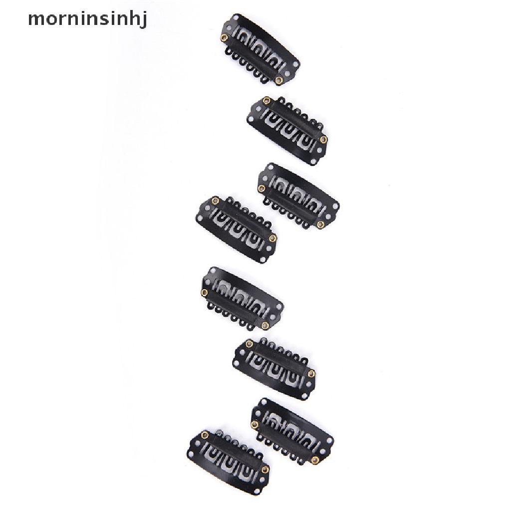 Mornin 40pcs Extension Rambut Bentuk U Bahan Steel