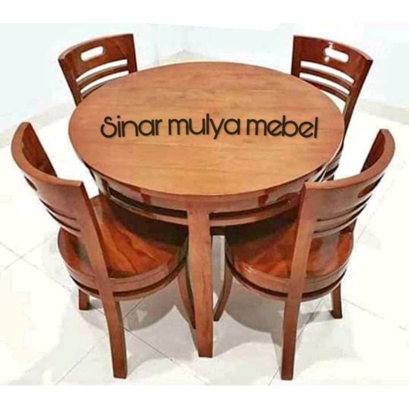 MEJA MAKAN PUTAR /MEJA MAKAN JATI