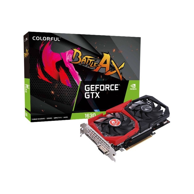 COLORFUL GTX 1630 NB 4GB GDDR6 1630 4G 128BIT 4GD6-V VGA NVIDIA