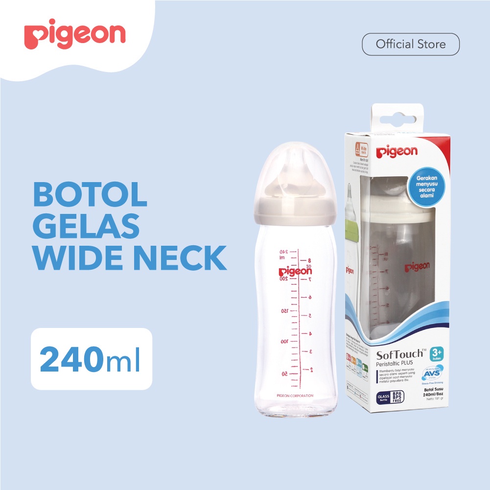 Pigeon Wide Neck 240ml Batik Wijaya