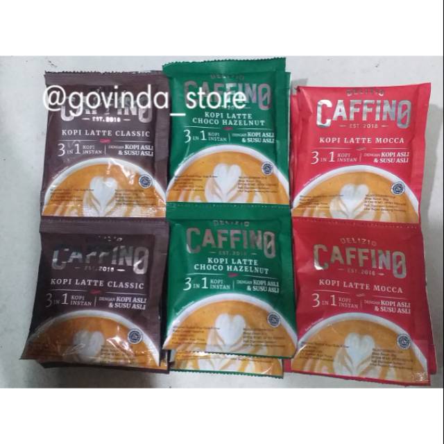 

CAFFINO CAFFE LATTE KOPI SERBUK SASET 20GR ISI 10SASET 3VARIAN RASA