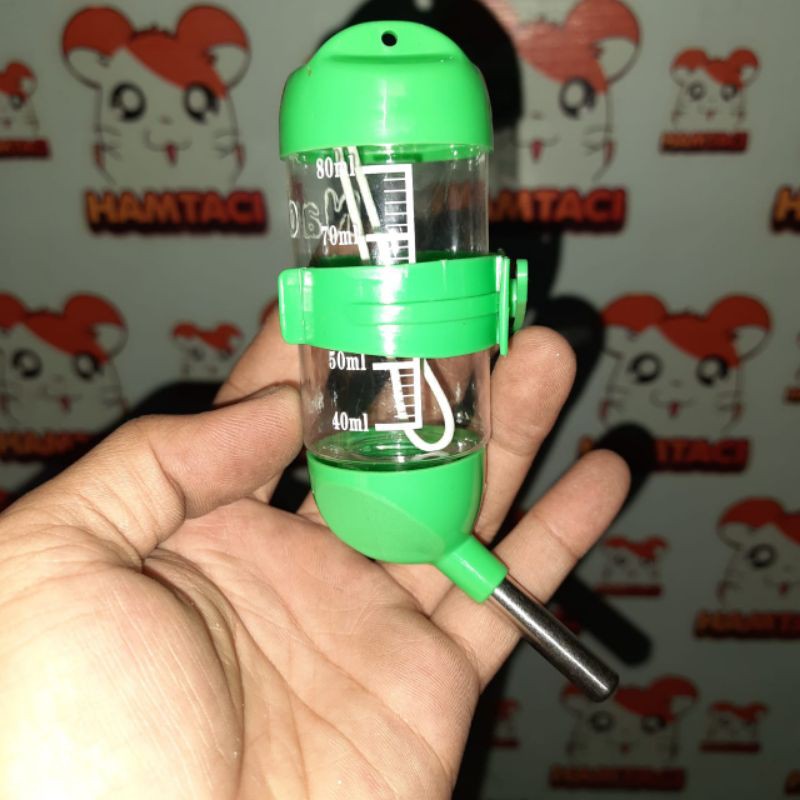 BOTOL MINUM NAVO 80ML HAMSTER/LANDAK/GERBIL/PETS