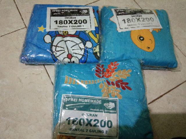 Sprei Homemade Termurah Motif Karakter Anak Dewasa Brown Grass