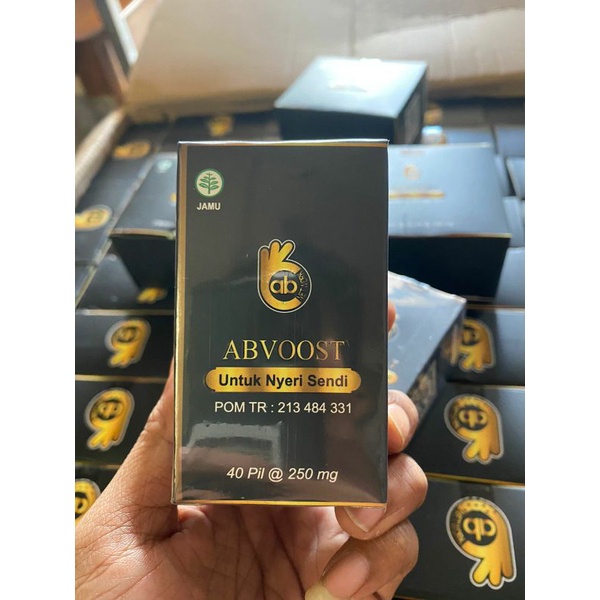 ABVOOST/BIO VOOST/ NEO BOOST PIL HITAM AJAIB - Sendi & Tulang BPOM isi 40 Pil