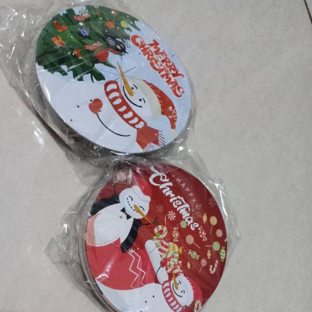 Tatakan lilin lucu/unik/ tatakan lilin natal