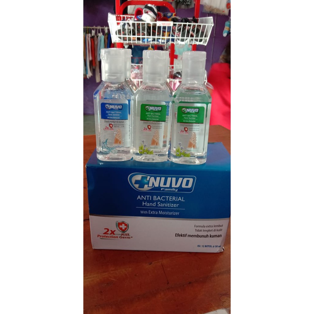 HAND SANITIZER. 50 ml, HAND SANITIZER. NUVO GEL