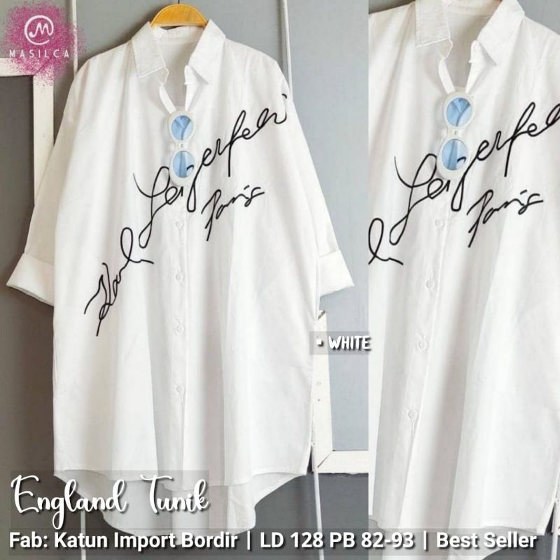 RESTOK ENGLAND TUNIK  BY MASILCA @Alv