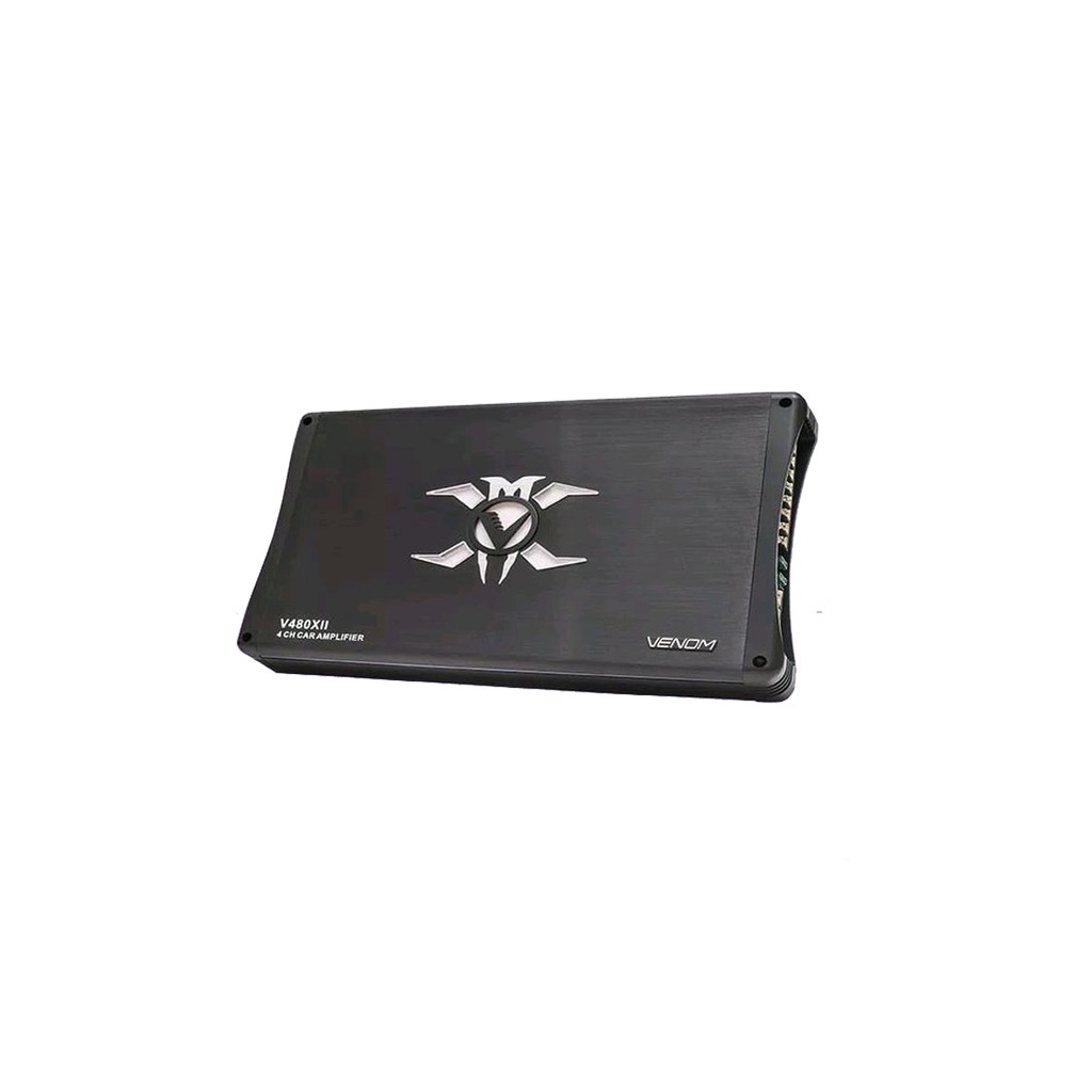 VENOM POWER AMPLIFIER 4CHANNEL X SERIES V-480XII