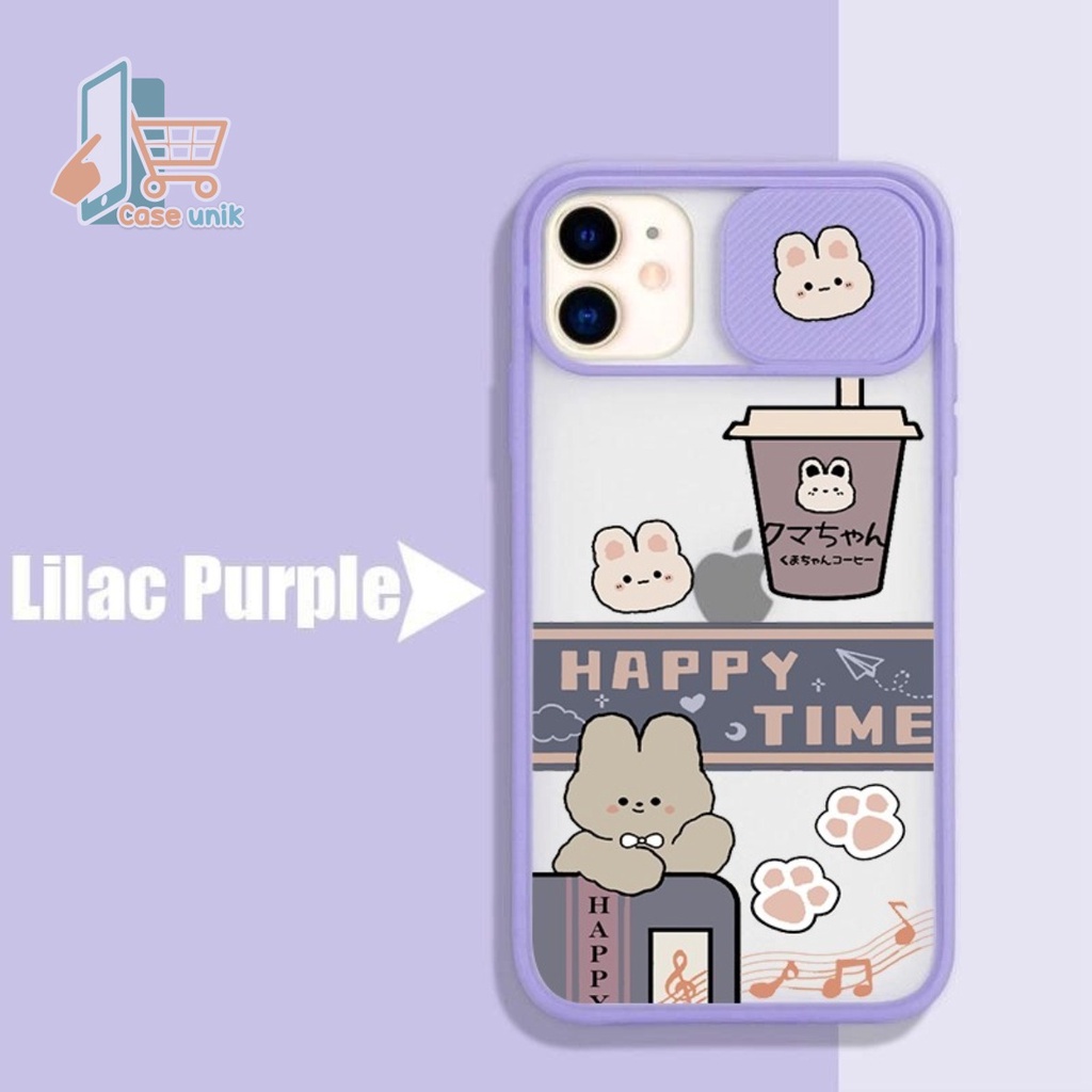 SS113 SOFTCASE SLIDE HAPPY TIME XIAOMI REDMI NOTE 4 4X 8 9 10 11 PRO POCO X3 PRO M3 F3 F1 MI 11 LITE CS4833