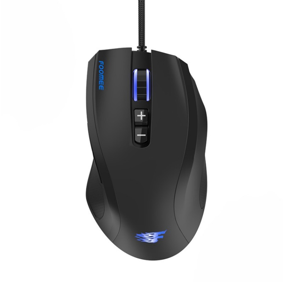 Optical Mouse Gaming RGB FOOMEE VA02 Wired Mouse Gaming 6400 DPI