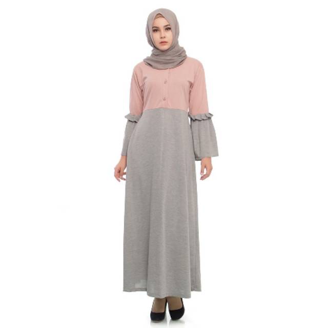 HOT SALE... Mybamus Misha Mix Dress/brand new/gamis lacos mybamus original/gamis cantik
